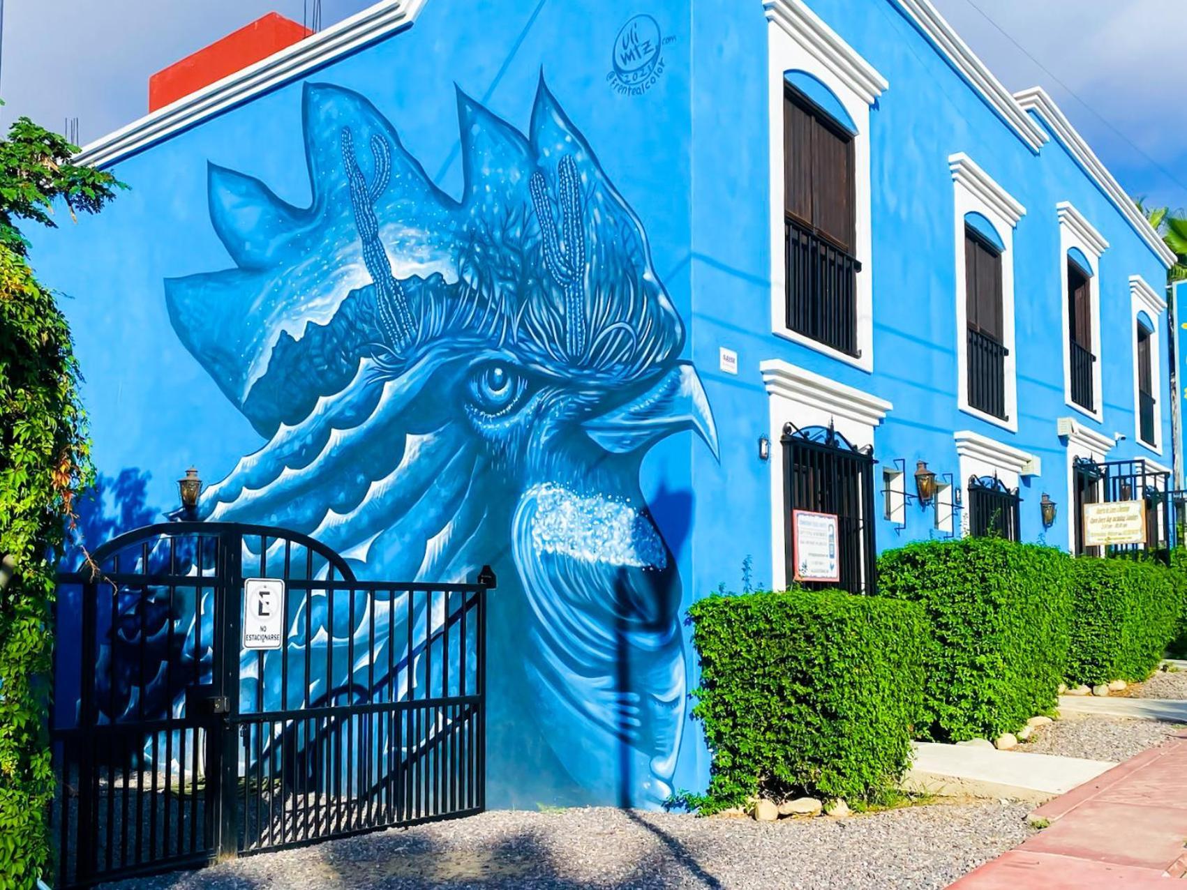 Gallo Azul Hotel, En El Corazon De Todos Santos Exterior foto