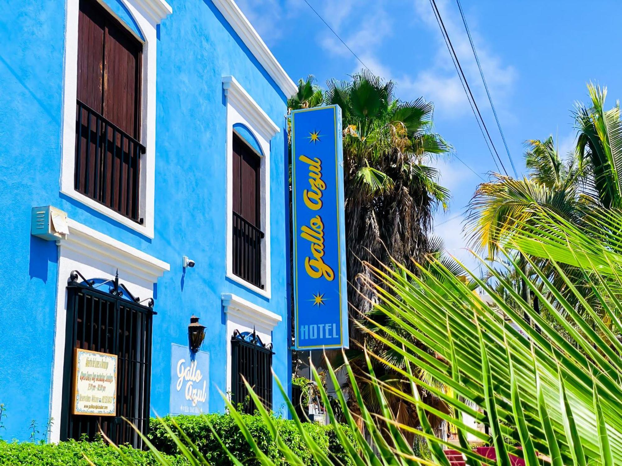 Gallo Azul Hotel, En El Corazon De Todos Santos Exterior foto